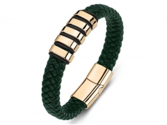 HY Wholesale Leather Bracelets Jewelry Popular Leather Bracelets-HY0134B447