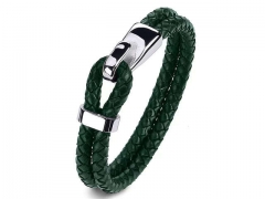 HY Wholesale Leather Bracelets Jewelry Popular Leather Bracelets-HY0134B674