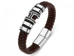 HY Wholesale Leather Bracelets Jewelry Popular Leather Bracelets-HY0134B725