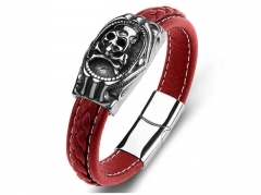 HY Wholesale Leather Bracelets Jewelry Popular Leather Bracelets-HY0134B1068