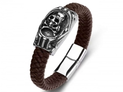 HY Wholesale Leather Bracelets Jewelry Popular Leather Bracelets-HY0134B1072