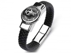 HY Wholesale Leather Bracelets Jewelry Popular Leather Bracelets-HY0134B1076