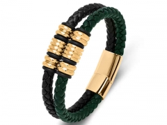 HY Wholesale Leather Bracelets Jewelry Popular Leather Bracelets-HY0134B175