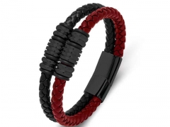 HY Wholesale Leather Bracelets Jewelry Popular Leather Bracelets-HY0134B182