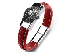 HY Wholesale Leather Bracelets Jewelry Popular Leather Bracelets-HY0134B1024