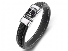 HY Wholesale Leather Bracelets Jewelry Popular Leather Bracelets-HY0134B619