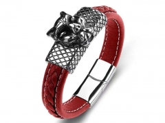 HY Wholesale Leather Bracelets Jewelry Popular Leather Bracelets-HY0134B1039