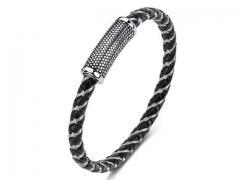 HY Wholesale Leather Bracelets Jewelry Popular Leather Bracelets-HY0134B561