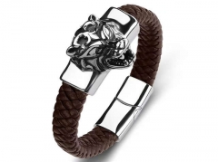 HY Wholesale Leather Bracelets Jewelry Popular Leather Bracelets-HY0134B822
