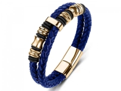 HY Wholesale Leather Bracelets Jewelry Popular Leather Bracelets-HY0134B160