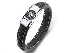 HY Wholesale Leather Bracelets Jewelry Popular Leather Bracelets-HY0134B1055