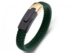 HY Wholesale Leather Bracelets Jewelry Popular Leather Bracelets-HY0134B380
