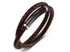 HY Wholesale Leather Bracelets Jewelry Popular Leather Bracelets-HY0134B530