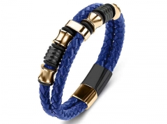 HY Wholesale Leather Bracelets Jewelry Popular Leather Bracelets-HY0134B207