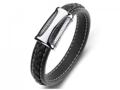 HY Wholesale Leather Bracelets Jewelry Popular Leather Bracelets-HY0134B1155