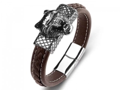 HY Wholesale Leather Bracelets Jewelry Popular Leather Bracelets-HY0134B983