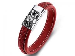 HY Wholesale Leather Bracelets Jewelry Popular Leather Bracelets-HY0134B785
