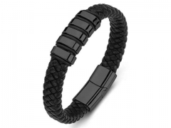 HY Wholesale Leather Bracelets Jewelry Popular Leather Bracelets-HY0134B448