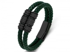 HY Wholesale Leather Bracelets Jewelry Popular Leather Bracelets-HY0134B180