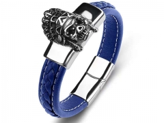 HY Wholesale Leather Bracelets Jewelry Popular Leather Bracelets-HY0134B437