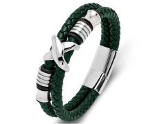 HY Wholesale Leather Bracelets Jewelry Popular Leather Bracelets-HY0134B475