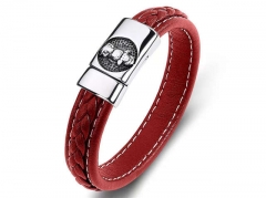 HY Wholesale Leather Bracelets Jewelry Popular Leather Bracelets-HY0134B994