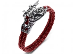 HY Wholesale Leather Bracelets Jewelry Popular Leather Bracelets-HY0134B927