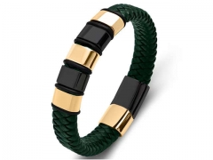 HY Wholesale Leather Bracelets Jewelry Popular Leather Bracelets-HY0134B151