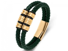 HY Wholesale Leather Bracelets Jewelry Popular Leather Bracelets-HY0134B171