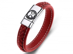 HY Wholesale Leather Bracelets Jewelry Popular Leather Bracelets-HY0134B1098