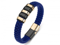 HY Wholesale Leather Bracelets Jewelry Popular Leather Bracelets-HY0134B044