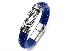 HY Wholesale Leather Bracelets Jewelry Popular Leather Bracelets-HY0134B014