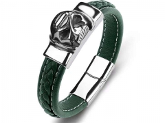 HY Wholesale Leather Bracelets Jewelry Popular Leather Bracelets-HY0134B1018