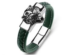 HY Wholesale Leather Bracelets Jewelry Popular Leather Bracelets-HY0134B821