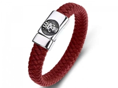 HY Wholesale Leather Bracelets Jewelry Popular Leather Bracelets-HY0134B1060