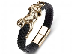 HY Wholesale Leather Bracelets Jewelry Popular Leather Bracelets-HY0134B1144