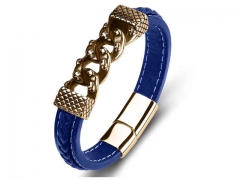 HY Wholesale Leather Bracelets Jewelry Popular Leather Bracelets-HY0134B252