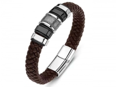 HY Wholesale Leather Bracelets Jewelry Popular Leather Bracelets-HY0134B384
