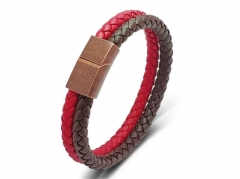 HY Wholesale Leather Bracelets Jewelry Popular Leather Bracelets-HY0134B424