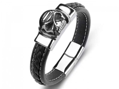 HY Wholesale Leather Bracelets Jewelry Popular Leather Bracelets-HY0134B1019