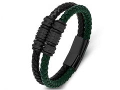 HY Wholesale Leather Bracelets Jewelry Popular Leather Bracelets-HY0134B184