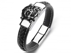 HY Wholesale Leather Bracelets Jewelry Popular Leather Bracelets-HY0134B815