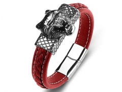 HY Wholesale Leather Bracelets Jewelry Popular Leather Bracelets-HY0134B987