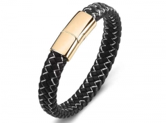 HY Wholesale Leather Bracelets Jewelry Popular Leather Bracelets-HY0134B051