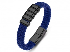 HY Wholesale Leather Bracelets Jewelry Popular Leather Bracelets-HY0134B451