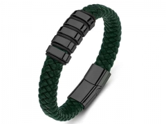 HY Wholesale Leather Bracelets Jewelry Popular Leather Bracelets-HY0134B452
