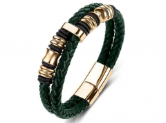 HY Wholesale Leather Bracelets Jewelry Popular Leather Bracelets-HY0134B161