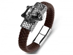 HY Wholesale Leather Bracelets Jewelry Popular Leather Bracelets-HY0134B990