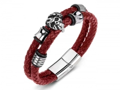 HY Wholesale Leather Bracelets Jewelry Popular Leather Bracelets-HY0134B588