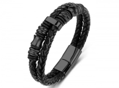 HY Wholesale Leather Bracelets Jewelry Popular Leather Bracelets-HY0134B162